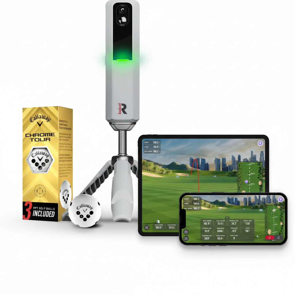 MLM2PRO Golf Launch Monitor, Simulators for Home & Training, Mobile Launch Monitor for Golf Swing Analysis, Measures Spin Rate & Axis, Tracker & Swing Analyzer, Indoor Outdoor Use