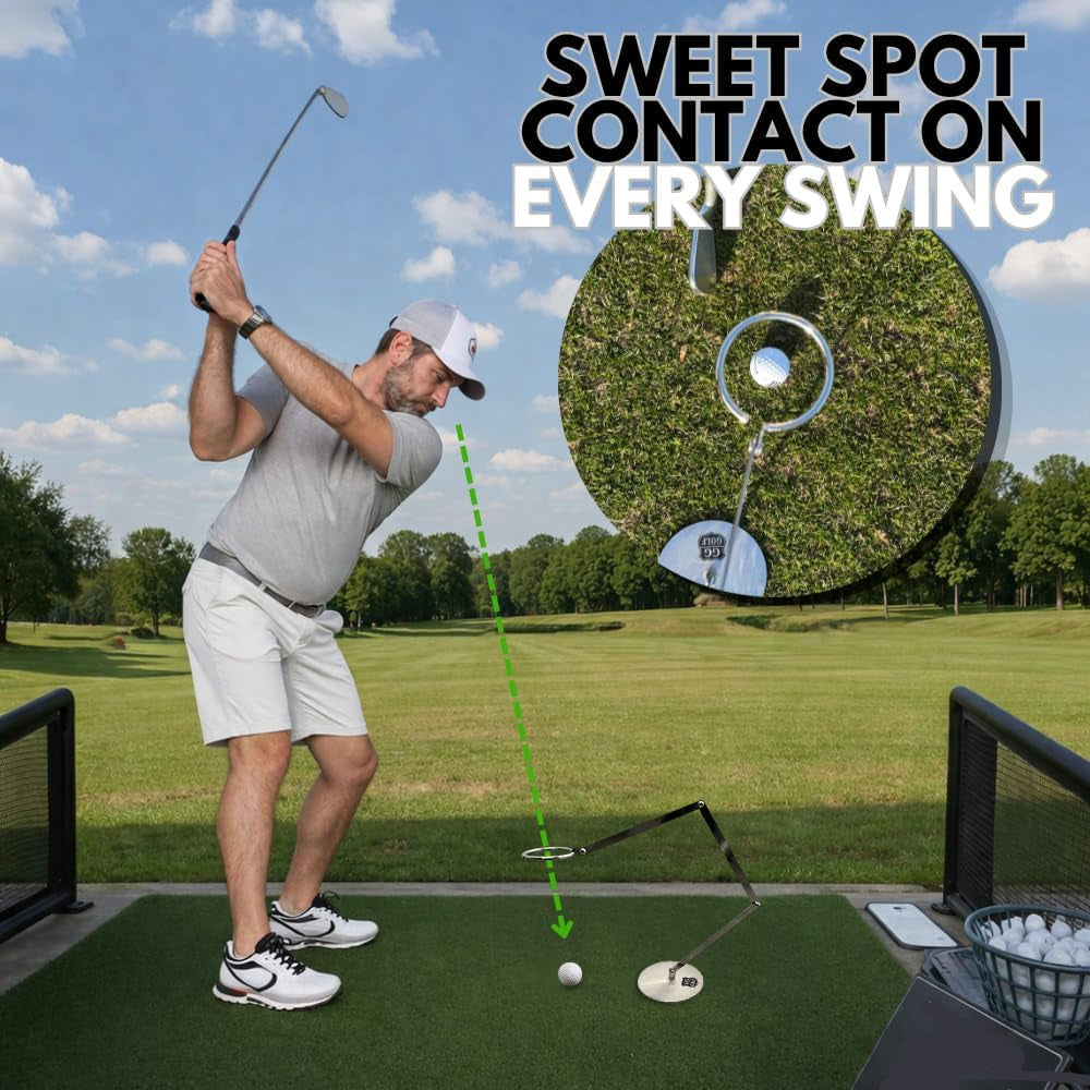 Golf Training Bundle – Golf Simulator Frame + 3G Mini Ring Swing Stabilizer