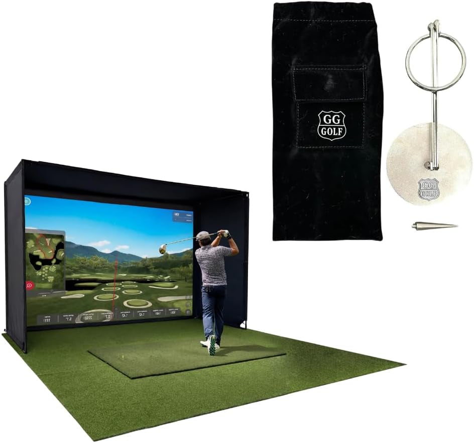 Golf Training Bundle – Golf Simulator Frame + 3G Mini Ring Swing Stabilizer